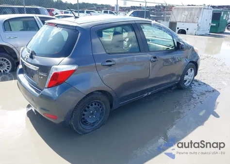 2012 Toyota Yaris Le z USA, uszkodzony, nr VIN JTDKTUD35CD520932